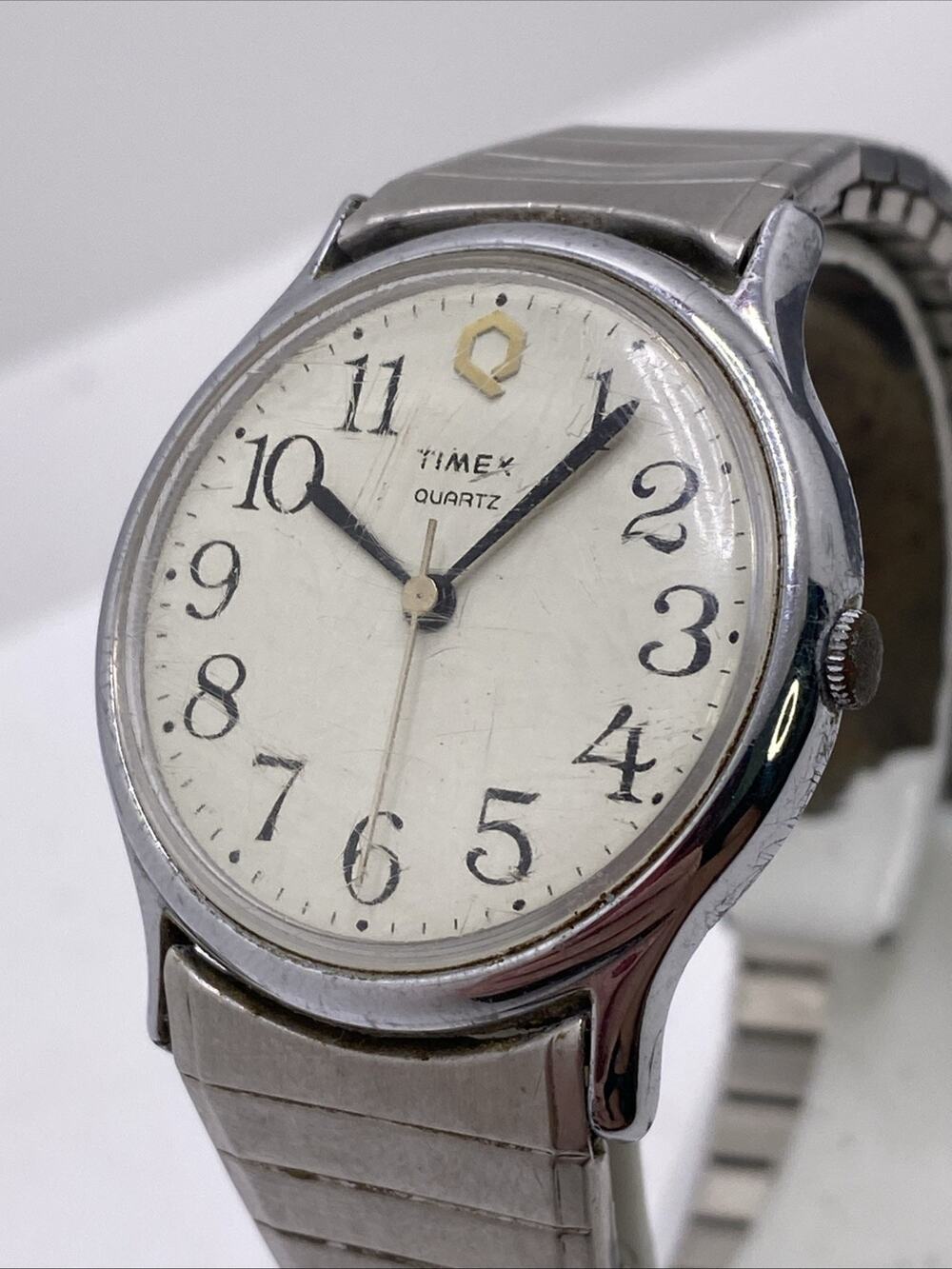 Vintage Mens Timex Watch Works New Battery